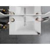 Mexen Atena Įleidžiamas į stalviršį praustuvas 80 x 46 cm, baltas - 25018000