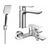 Mexen Alfa R62 vonios rinkinys, chromas - 745703R62-00