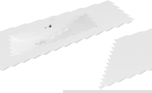Mexen Atena įleidžiamas praustuvas stalviršyje 101 x 46 cm, baltas - 25011000