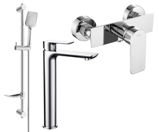 Mexen Alfa DF62 dušo komplektas, chromas - 745714DF62-00