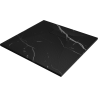 Mexen Hugo SMC kvadratinis dušo padėklas 80 x 80 cm, juodas akmuo - 42758080