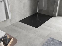 Mexen Hugo stačiakampis dušo padėklas SMC 120 x 80 cm, juodas akmuo - 42758012