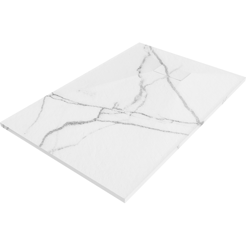 Mexen Hugo stačiakampis dušo padėklas SMC 120 x 90 cm, baltas akmuo - 42159012