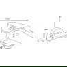 Mexen Alfa R40 vonios komplektas, juodas - 745713R40-70