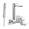 Mexen Alfa R72 vonios komplektas, chromuotas - 745713R72-00
