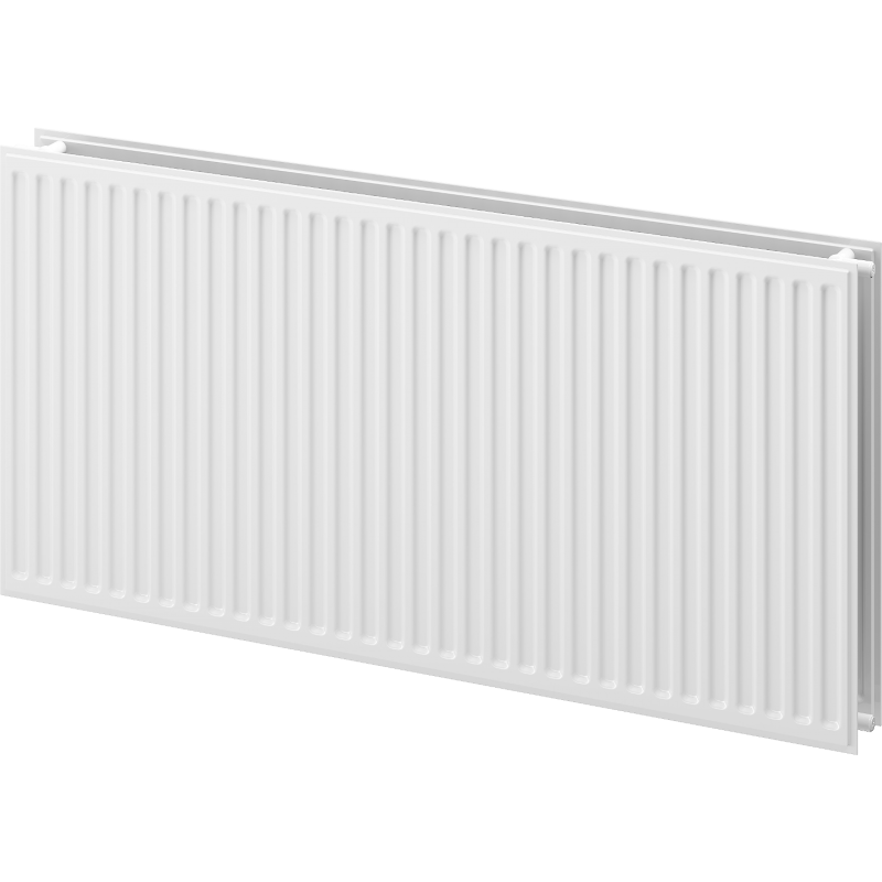 Mexen CH20 Higieninis plokštelinis radiatorius 400 x 3000 mm, šoninis prijungimas, 2385 W, baltas - W420H-040-300-00