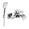 Mexen Aries R62 vonios maišytuvas su dušo komplektu, chromas - 74483R62-00