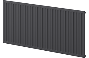 Mexen CH10 Higienos plokštelinis radiatorių 400 x 600 mm, šoninis prijungimas, 259 W, antracitas - W410H-040-060-66