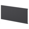 Mexen CH10 Hygiene plokštelinis radiatorius 600 x 1000 mm, šoninis pajungimas, 625 W, antracitas - W410H-060-100-66
