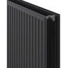 Mexen CH20 Higieninis plokščias radiatorius 400 x 1300 mm, šoninė jungtis, 1034 W, antracitas - W420H-040-130-66