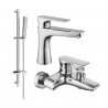 Mexen Axel DB72 vonios komplektas, chromas - 73803DB72-00