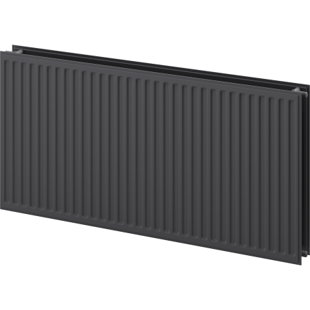 Mexen CH20 Higieninis plokščias radiatorius 600 x 2800 mm, šoninis jungimas, 3078 W, antracitas - W420H-060-280-66