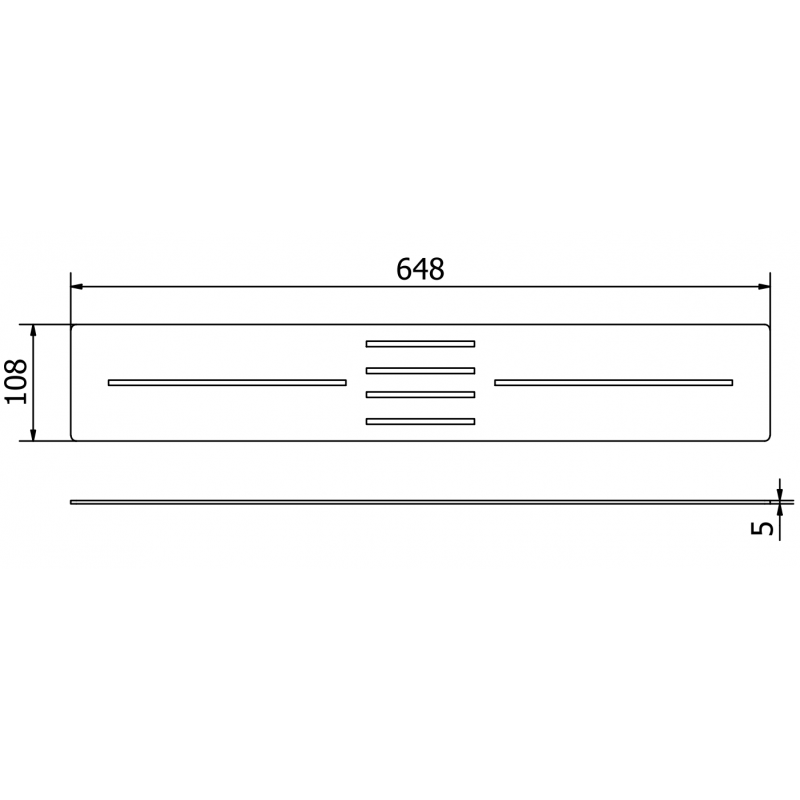 Mexen Toro dušo padėklo uždanga 130-160 cm, auksinė - 43920050