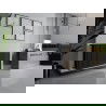 Mexen CH30 Hygieninis plokštelinis radiatorių 300 x 1500 mm, šoninis prijungimas, 1308 W, antracito - W430H-030-150-66