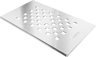 Mexen Hugo dušo padėklo dangtelis, nerūdijantis plienas - 42910001