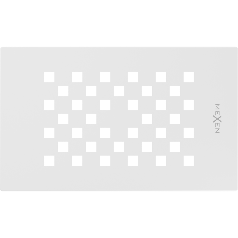 Mexen Hugo dušo padėklo dangtelis, baltas - 42910020