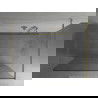 Mexen Kioto laisvai stovinti dušo siena 170 x 200 cm, skaidri 8 mm, auksinė - 800-170-002-50-00