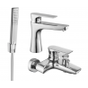 Mexen Axel R72 vonios komplektas, chromas - 73803R72-00
