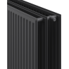 Mexen CH30 Higienos plokščias šildytuvas 400 x 2200 mm, šoninis prijungimas, 2412 W, antracitas - W430H-040-220-66