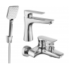 Mexen Axel R62 vonios komplektas, chromas - 73803R62-00