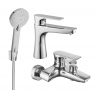 Mexen Axel R40 vonios komplektas, chromas - 73803R40-00