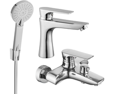 Mexen Axel R40 vonios komplektas, chromas - 73803R40-00