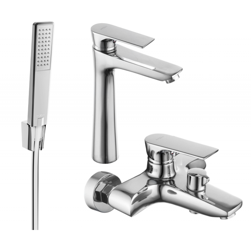 Mexen Axel R72 vonios rinkinys, chromas - 73813R72-00