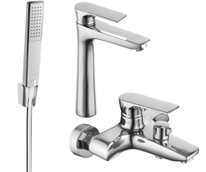 Mexen Axel R72 vonios rinkinys, chromas - 73813R72-00