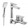 Mexen Axel R62 vonios rinkinys, chromas - 73813R62-00