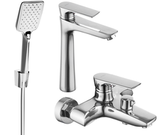 Mexen Axel R62 vonios rinkinys, chromas - 73813R62-00