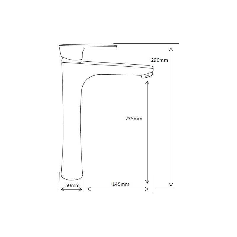 Mexen Axel R40 vonios rinkinys, chromuotas - 73813R40-00