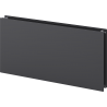 Mexen CHF20 Hygiene Flat radijatorius, plokštė, 300 x 800 mm, šoninis prijungimas, 454 W, antracitas - W420HF-030-080-66