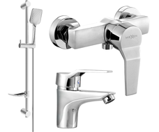 Mexen Caro DF62 dušo komplektas, Chromo - 746604DF62-00