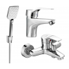 Mexen Caro R62 vonios kambario komplektas, chromas - 746603R62-00