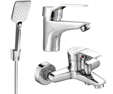 Mexen Caro R62 vonios kambario komplektas, chromas - 746603R62-00