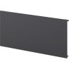 Mexen CVH10 Higieninis plokštuminis radiatorių 400 x 500 mm, apatinis prijungimas, 216 W, antracitas - W610H-040-050-66
