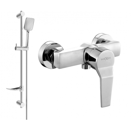 Mexen Caro DF62 dušo baterija su dušo komplektu, chromas - 74664DF62-00