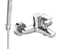 Mexen Caro R72 vonios maišytuvas su dušo rinkiniu, chromas - 74663R72-00