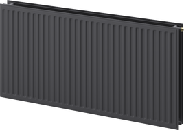 Mexen CVH20 Higienos plokščiasis radiatorius 300 x 500 mm, apatinis prijungimas, 318 W, antracito - W620H-030-050-66