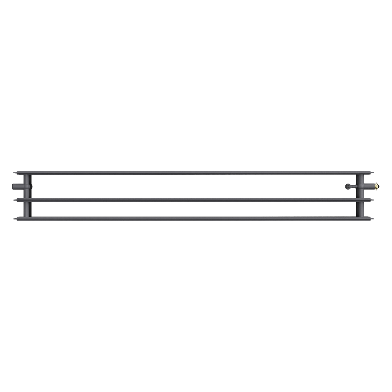 Mexen CVH30 Higieninis plokščias radiatorius 300 x 1400 mm, apatinis prijungimas, 1221 W, antracitas - W630H-030-140-66