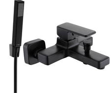 Mexen Cetus R77 vonios baterija su dušo komplektu, juoda - 74433R77-70