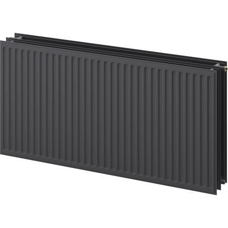 Mexen CVH30 Higieninis radiatorius plokštuminis 500 x 1400 mm, prisijungimas apatiniu, 1815 W, antracitas - W630H-050-140-66