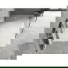 Mexen Hugo stačiakampis SMC 140 x 70 cm, baltas, inox dangtelis - 42107014-X