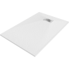 Mexen Hugo stačiakampis dušo padėklas SMC 100 x 80 cm, baltas, inox dangtelis - 42108010-X