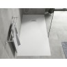 Mexen Hugo stačiakampis SMC dušo padėklas 170 x 80 cm, baltas, inox uždangalas - 42108017-X
