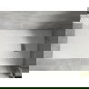 Mexen Hugo stačiakampis dušas SMC 180 x 80 cm, baltas, inox dangtelis - 42108018-X