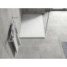 Mexen Hugo stačiakampis SMC dušo padėklas 130 x 90 cm, baltas, inox danga - 42109013-X