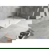 Mexen Hugo stačiakampis SMC 130 x 90 cm, baltas, inox apdailos - 42109013-X
