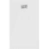 Mexen Hugo stačiakampis dušas SMC 150 x 90 cm, baltas, inox dangtelis - 42109015-X