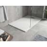 Mexen Hugo stačiakampis dušo padėklas SMC 160 x 90 cm, baltas, inox danga - 42109016-X